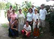 Unser Team beim Sommerfest 2003